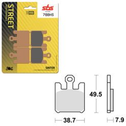SBS BRAKE PAD 788HS