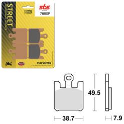SBS BRAKE PAD 788SP