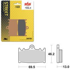 SBS BRAKE PAD 789LS