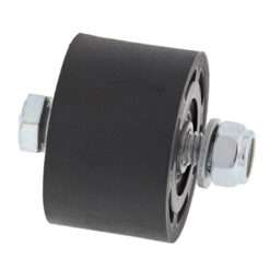 CHAIN ROLLR LOWR 43X28MM BLK