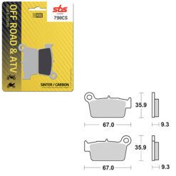 SBS BRAKE PAD 790CS