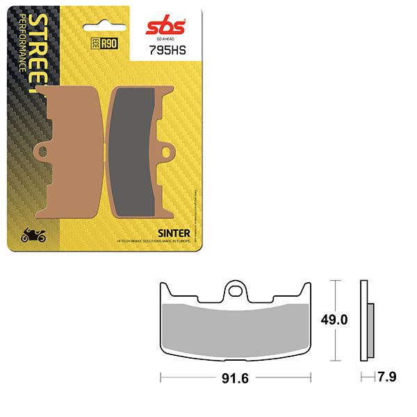 SBS BRAKE PAD 795HS