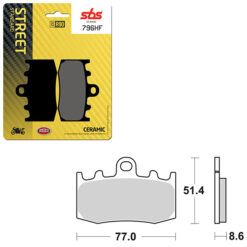 SBS BRAKE PAD 796HF