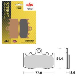 SBS BRAKE PAD 796SP