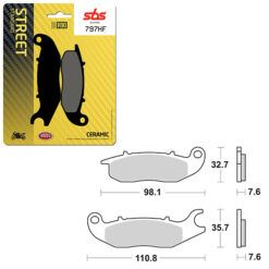 SBS BRAKE PAD 797HF