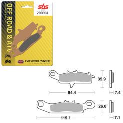 SBS BRAKE PAD 798RSI