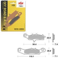 SBS BRAKE PAD 798SI