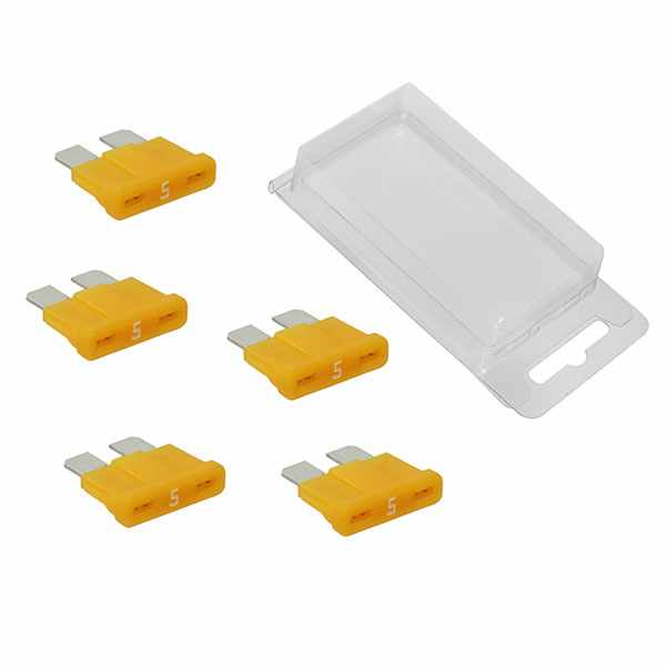 FUSE 5AMP 5PK