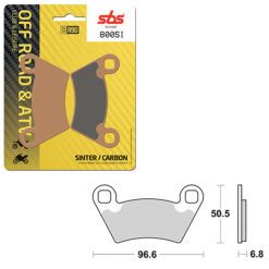 SBS BRAKE PAD 800SI
