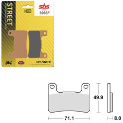SBS BRAKE PAD 806SP