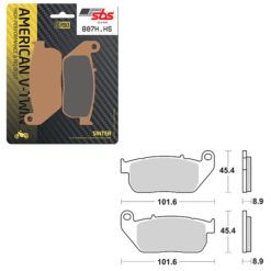 SBS BRAKE PAD 807H.HS