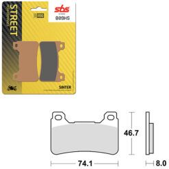 SBS BRAKE PAD 809HS