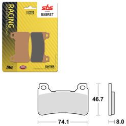 SBS BRAKE PAD 809RST