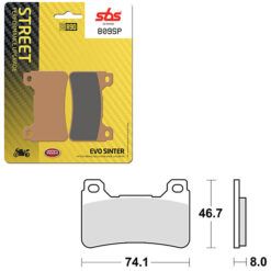 SBS BRAKE PAD 809SP