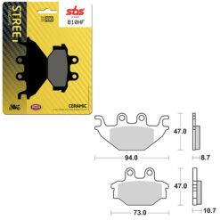 SBS BRAKE PAD 810HF