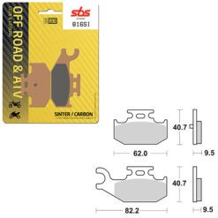 SBS BRAKE PAD 816SI