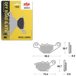 SBS BRAKE PAD 820CS