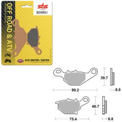 SBS BRAKE PAD 820RSI