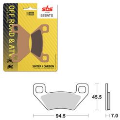 SBS BRAKE PAD 822ATS