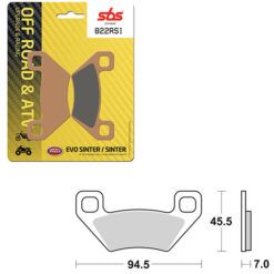 SBS BRAKE PAD 822RSI