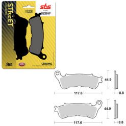 SBS BRAKE PAD 828HF