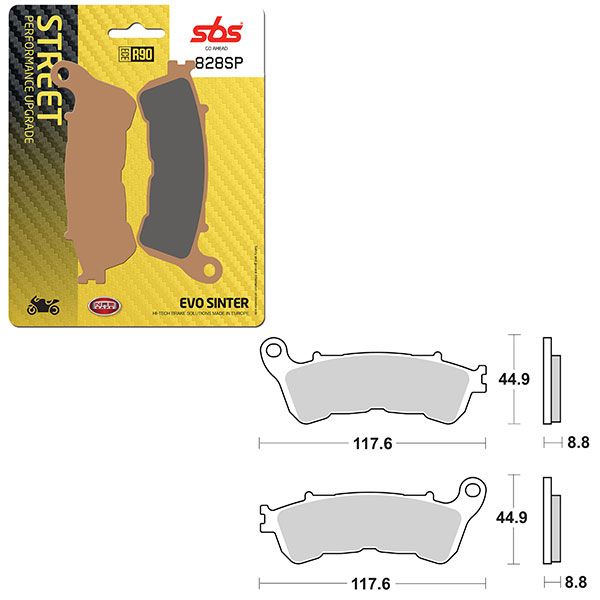 SBS BRAKE PAD 828SP