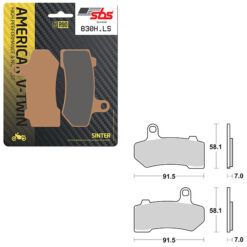 SBS BRAKE PAD 830H.LS