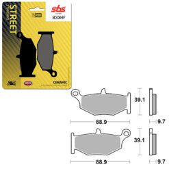 SBS BRAKE PAD 833HF