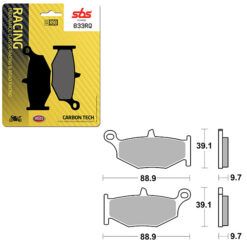 SBS BRAKE PAD 833RQ