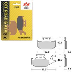 SBS BRAKE PAD 835SI
