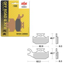 SBS BRAKE PAD 836SI