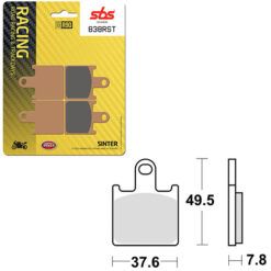 SBS BRAKE PAD 838RST