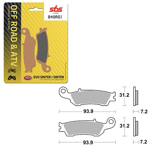 SBS BRAKE PAD 840RSI