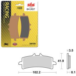 SBS BRAKE PAD 841RST