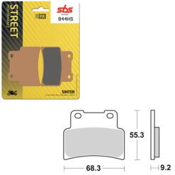 SBS BRAKE PAD 844HS