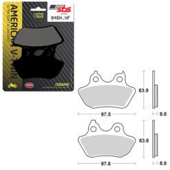 SBS BRAKE PAD 846H.HF