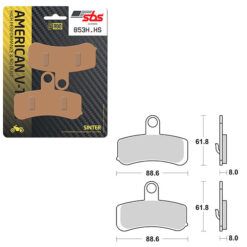 SBS BRAKE PAD 853H.HS