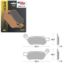 SBS BRAKE PAD 854H.LS