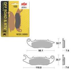 SBS BRAKE PAD 859SI
