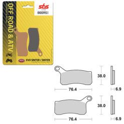 SBS BRAKE PAD 866RSI