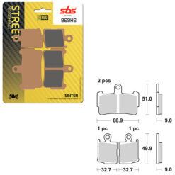 SBS BRAKE PAD 869HS