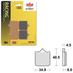 SBS BRAKE PAD 870RST