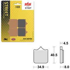 SBS BRAKE PAD 870SP