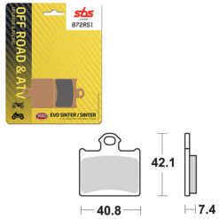 SBS BRAKE PAD 872RSI