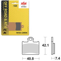 SBS BRAKE PAD 872SI