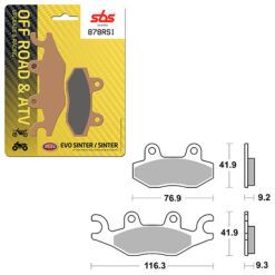 SBS BRAKE PAD 878RSI