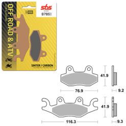 SBS BRAKE PAD 878SI