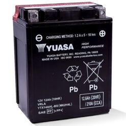 BATTERY YUASA YTX14AHL-BS