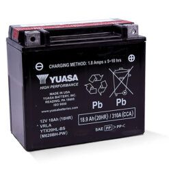 BATTERY YUASA YTX20HL-BS-PW