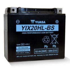 BATTERY YUASA YIX20HL-BS